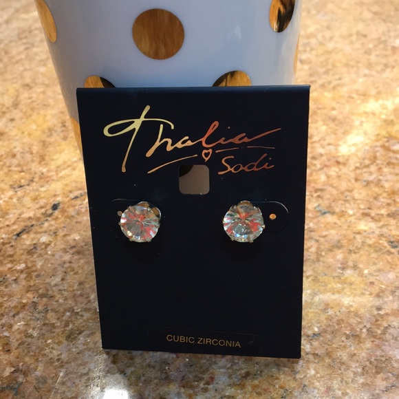 Thalia Sodi Jewelry - Thalia Sodi cubic zirconia pierced earrings